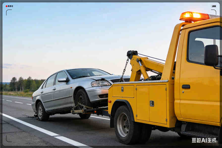 湛江拖车救援电话【案例】